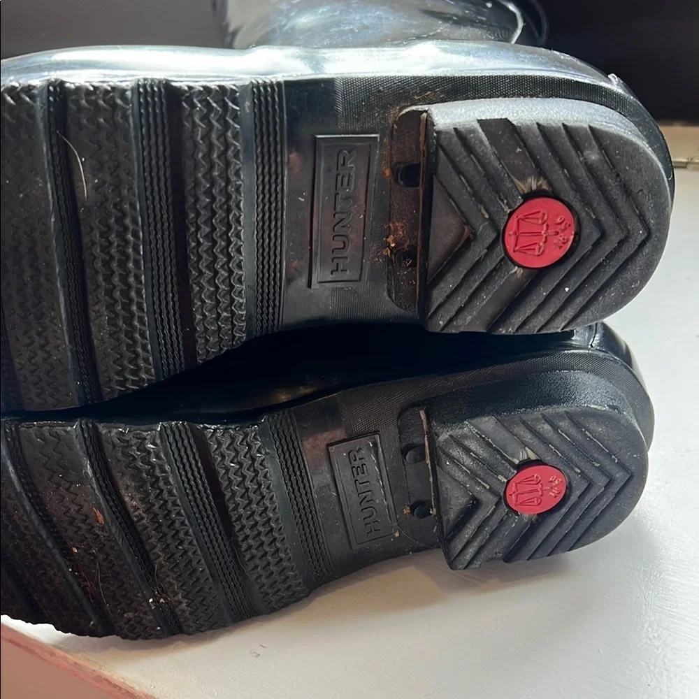 COPY - Hunter Classic Adjustable Black Rain Boots Size 6 - Picture 5 of 5